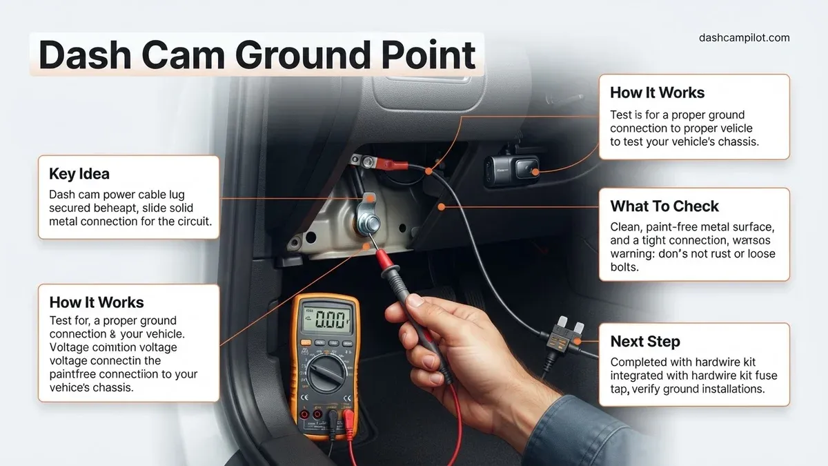 Dash Cam Ground Point Best Step-by-Step Guide 2026