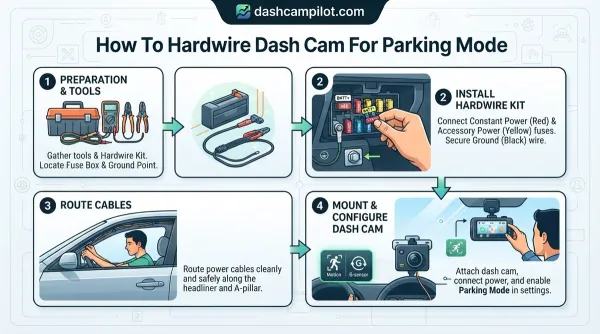 How To Hardwire Dash Cam For Parking Mode In 2026