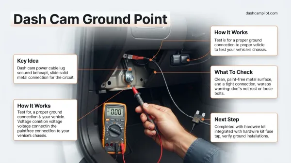 Dash Cam Ground Point Best Step-by-Step Guide 2026